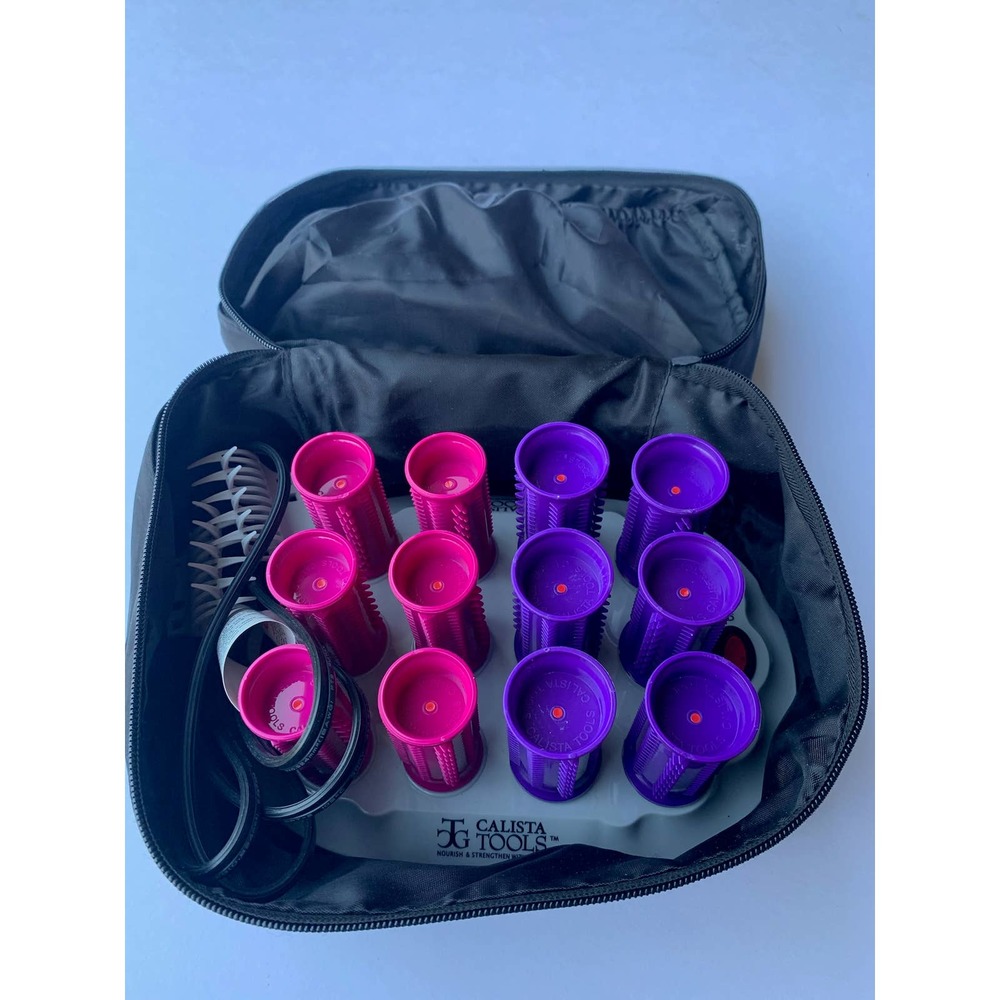 Calista Tools Ion Hot Rollers with 12 Roller Charger Stand